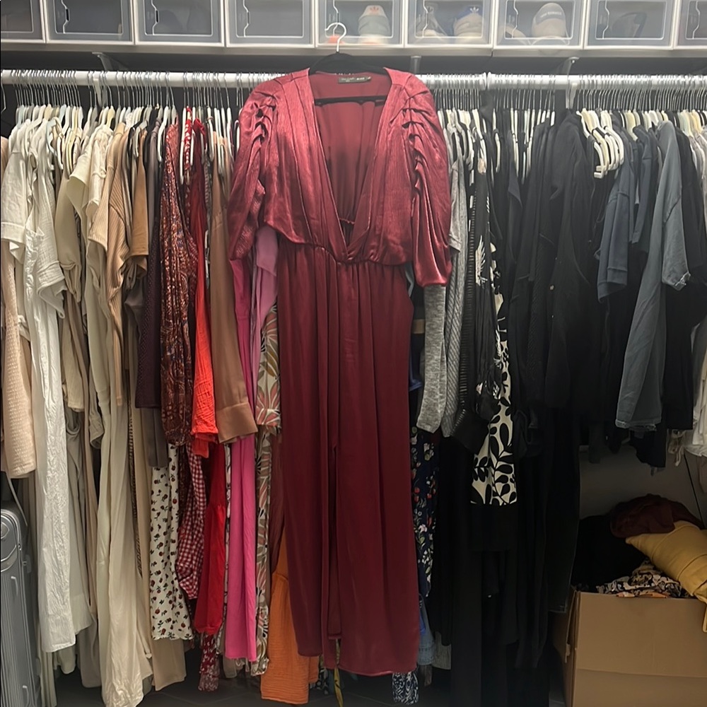 House of Harlow elegant Red gown
